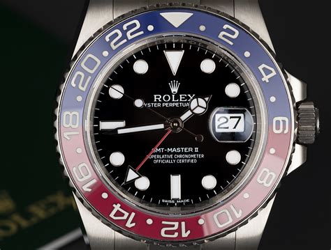 rolex gmt-master ii 116719blro white gold bust down full set|Rolex Gmt Master II watch.